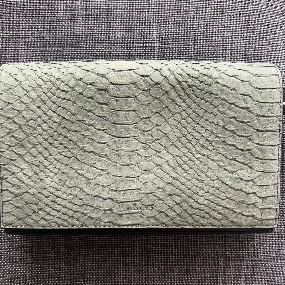 ALL SAINTS Crossbody / Clutch Bag **100% Leather**